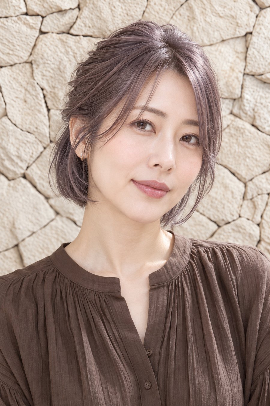 秋におすすめのまとまりやすいショートボブと髪質改善(ヘアスタイルのイメージ)