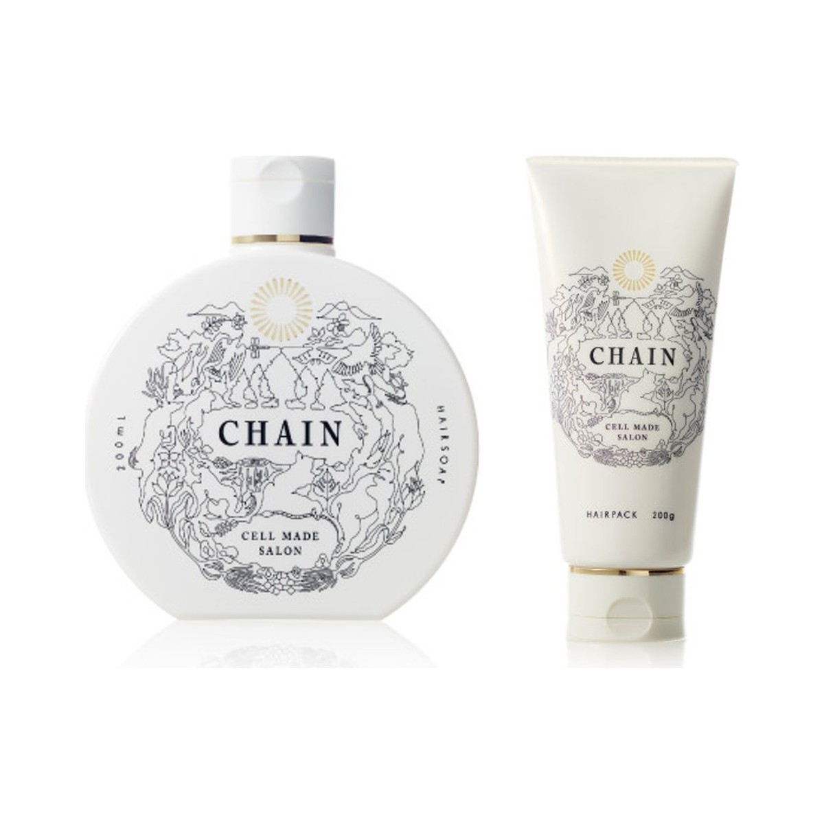 CHAIN ヘアソープ＆ヘアパック セット